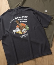 【ag】〔GERRY/ジェリー〕アソートプリント シルキータッチ 半袖Tシャツ 接触冷感/ストレッチ