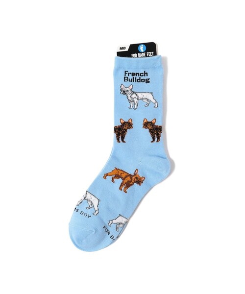BEAMS BOY(ビームスボーイ)の「FOR BARE FEET × BEAMS BOY / 別注 ジャカード ソックス 24SS(ソックス/靴下・レディース・その他2/その他1/その他3・ONE SIZE)」の2枚目の写真