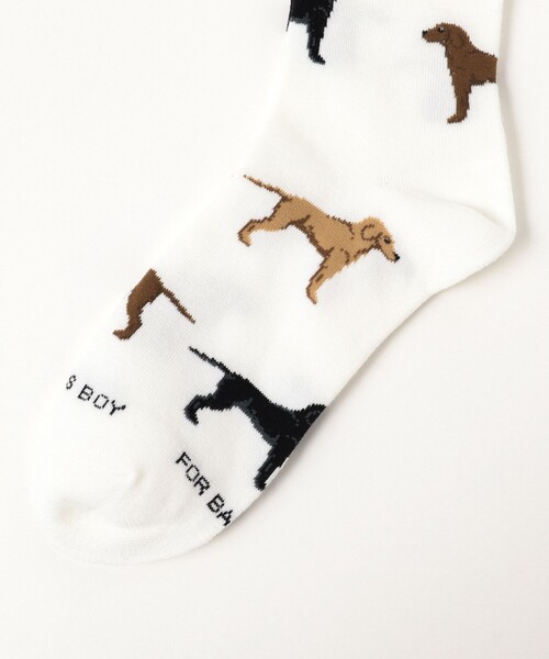 BEAMS BOY(ビームスボーイ)の「FOR BARE FEET × BEAMS BOY / 別注 ジャカード ソックス 24SS(ソックス/靴下・レディース・その他2/その他1/その他3・ONE SIZE)」の5枚目の写真