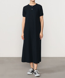 SCYE BASICS | SCYE BASICS | 〈別注〉鹿の子ヘンリーネックワンピース WOMEN(ワンピース)