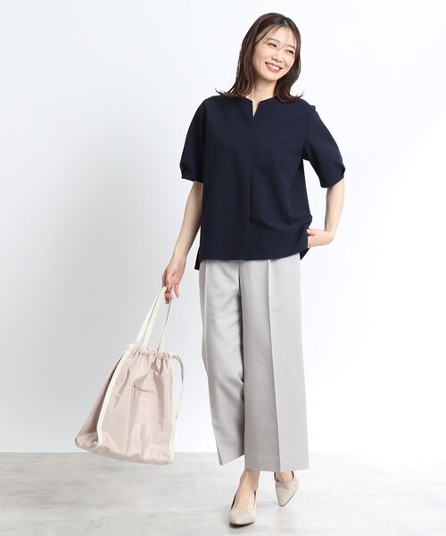 Reflect（リフレクト）の「◆【SALE／人気急上昇♪マシンウオッシュ可能】スキッパーネックブラウス（シャツ/ブラウス・レディース・ネイビー系2/ピンク系その他/ブルー系その他4・09/07/11/13/15 /17）」の17枚目の写真