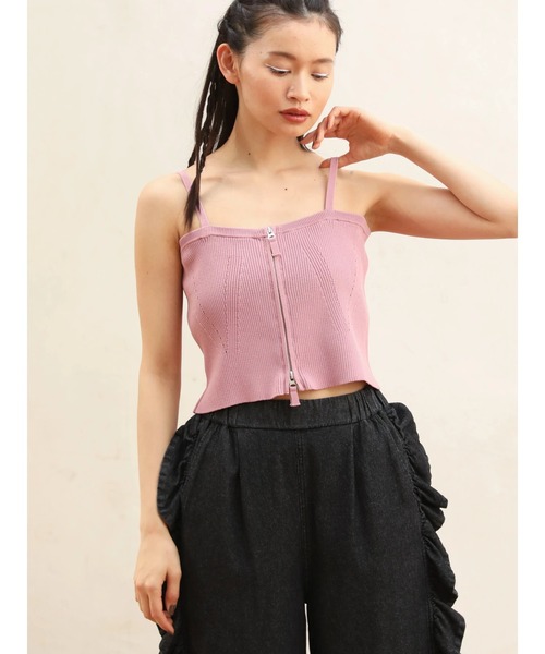 plage 2Way キャミソールニット（2WAY HALTER キャミソール