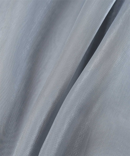 UR'S（ユアーズ）の「オーガンジーベーシックシャツ（シャツ/ブラウス・レディース・オフホワイト/グレー/ブラック・M）」の22枚目の写真