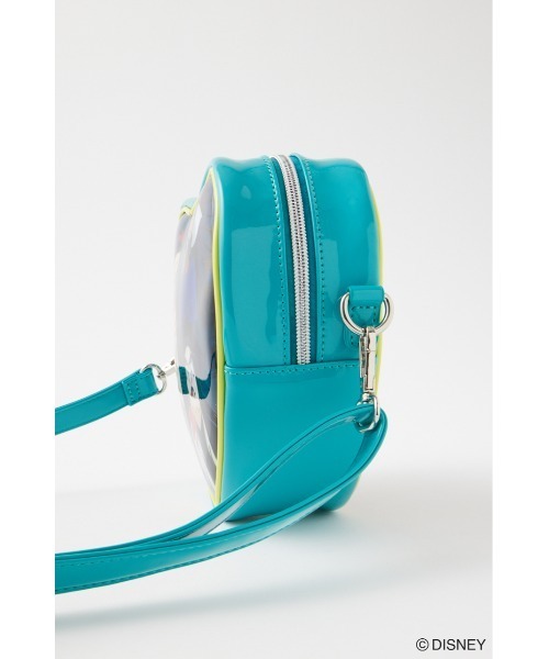 Disney SERIES CREATED by MUS(ディズニーシリーズクリエイテッドバイエムユーエス)の「MD OT GLOSSY ショルダーバッグ(ショルダーバッグ・レディース・グリーン/オフホワイト・FREE)」の6枚目の写真