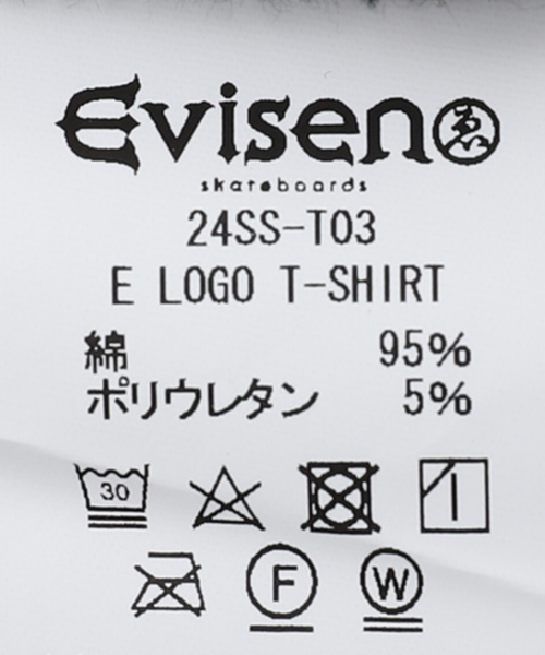 Evisen skateboards】ロゴ刺繍 半袖 チェックシャツ（Evisen