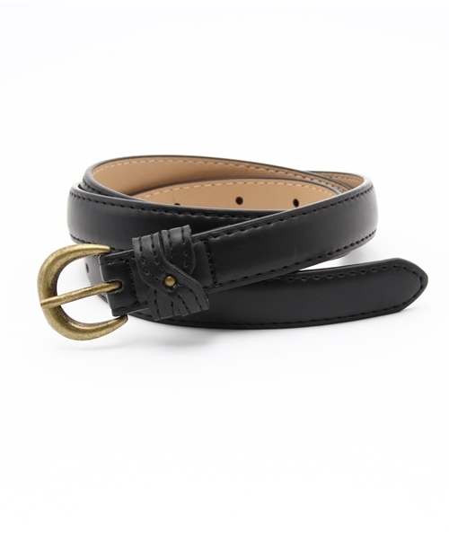 SEVENDAYS=SUNDAY（セブンデイズサンデイ）の「ｔａｃｈｉｙａ　２０ｍｍプレーンベルト（ベルト・レディース・ブラック/ブラウン/ダークブラウン・FREE）」の2枚目の写真