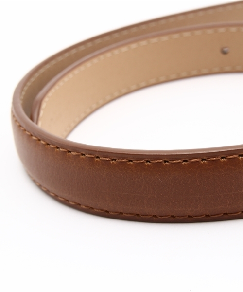 SEVENDAYS=SUNDAY（セブンデイズサンデイ）の「ｔａｃｈｉｙａ　２０ｍｍプレーンベルト（ベルト・レディース・ブラック/ブラウン/ダークブラウン・FREE）」の6枚目の写真