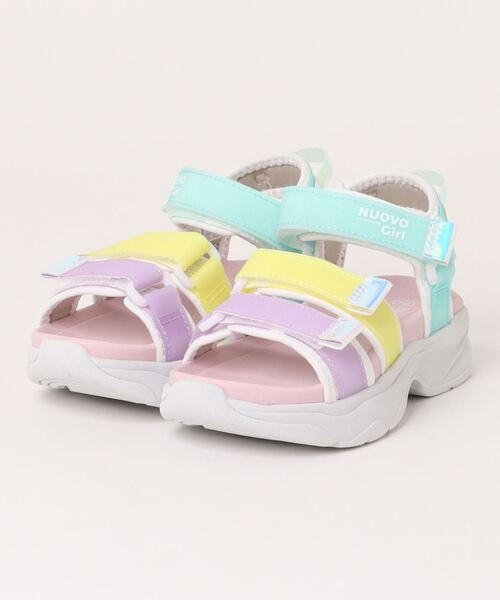NUOVO(ヌオーヴォ)の「NUOVO ヌオーヴォ 18-23 REI レイ N9354J MULTI(サンダル・キッズ・マルチ・18/19/20/21/22.0cm/23.0cm/17)」の6枚目の写真