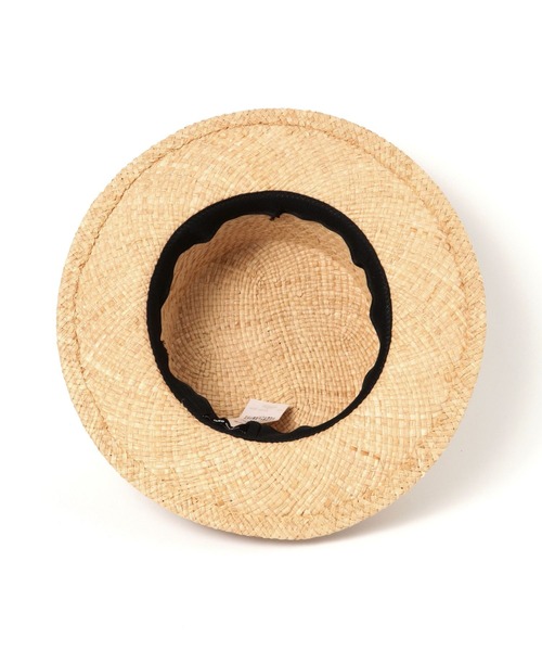 niko and...（ニコアンド）の「オリジナルラフィアカンカン帽（ハット・レディース・ブラック/その他1・FREE）」の11枚目の写真