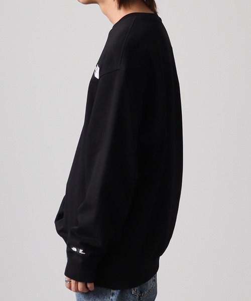 THE NORTH FACE(ザノースフェイス)の「【THE NORTH FACE/ザノースフェイス】ESSENTIAL SWEATSHIRTS/エッセンシャル スウェットシャツ(スウェット・メンズ・ネイビー/クリーム/ブラック・S/M/L/XL/2XL)」の6枚目の写真