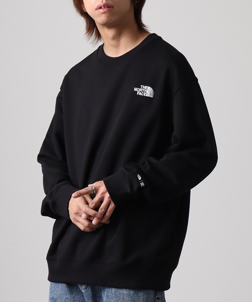 THE NORTH FACE(ザノースフェイス)の「【THE NORTH FACE/ザノースフェイス】ESSENTIAL SWEATSHIRTS/エッセンシャル スウェットシャツ(スウェット・メンズ・ネイビー/クリーム/ブラック・S/M/L/XL/2XL)」の4枚目の写真