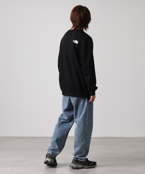 THE NORTH FACE(ザノースフェイス)の「【THE NORTH FACE/ザノースフェイス】ESSENTIAL SWEATSHIRTS/エッセンシャル スウェットシャツ(スウェット・メンズ・ネイビー/クリーム/ブラック・S/M/L/XL/2XL)」の9枚目の写真