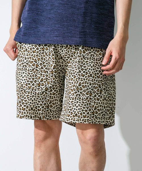 URBAN RESEARCH Sonny Label（アーバンリサーチサニーレーベル）の「総柄ベイカーショートパンツ（その他パンツ・メンズ・ベージュ系その他/グリーン系その他/ホワイト系その他・MEDIUM/LARGE）」の21枚目の写真