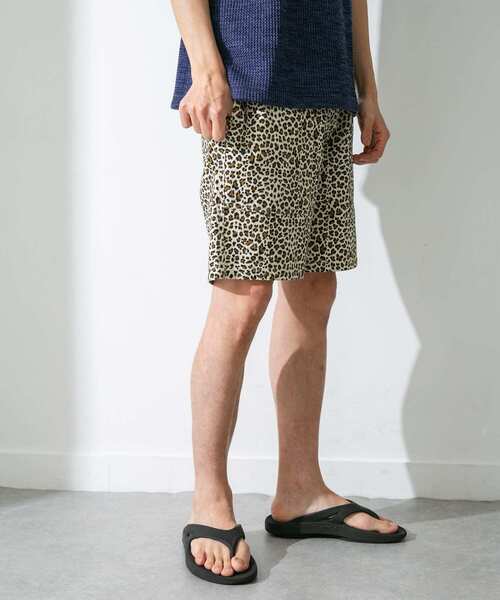 URBAN RESEARCH Sonny Label（アーバンリサーチサニーレーベル）の「総柄ベイカーショートパンツ（その他パンツ・メンズ・ベージュ系その他/グリーン系その他/ホワイト系その他・MEDIUM/LARGE）」の22枚目の写真