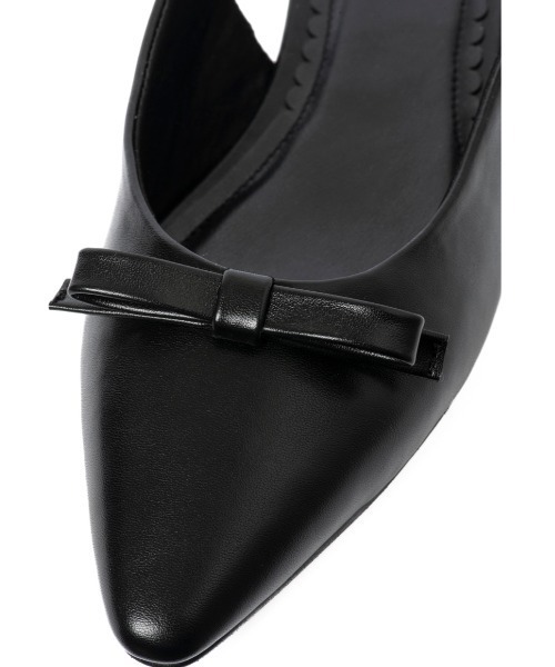 R&E（アールアンドイー）の「【REZOY】リボン×バックストラップポインテッドトゥフラットパンプス（パンプス・レディース・シルバー/アイボリー/ブラック/ピンク・22cm/22.5cm/23cm/23.5cm/24cm/24.5cm）」の16枚目の写真