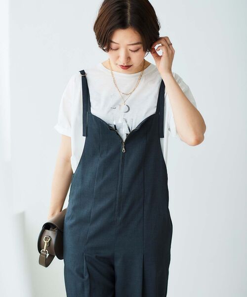 【セール】《手洗い可能》EPANOUIEロゴTシャツ（Tシャツ/カットソー）｜le.coeur blanc（ルクールブラン）