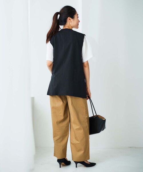 【セール】《手洗い可能》EPANOUIEロゴTシャツ（Tシャツ/カットソー）｜le.coeur blanc（ルクールブラン）