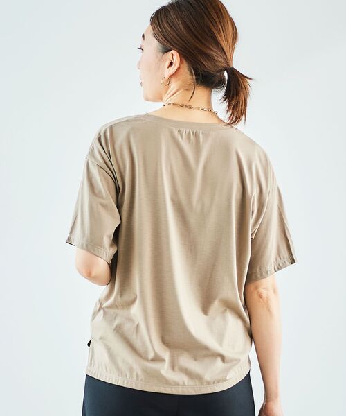 【セール】《手洗い可能》EPANOUIEロゴTシャツ（Tシャツ/カットソー）｜le.coeur blanc（ルクールブラン）