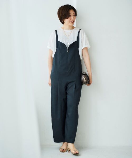 【セール】《手洗い可能》EPANOUIEロゴTシャツ（Tシャツ/カットソー）｜le.coeur blanc（ルクールブラン）