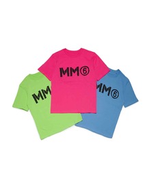 MM6 Maison Margiela | MM6 Maison Margiela(エムエムシックス メゾン マルジェラ)Kids & Junior ブランドロゴ半袖Tシャツカットソー3枚セット(Tシャツ/カットソー)