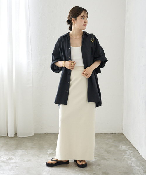 plage（プラージュ）の「Lawn Long シャツ（シャツ/ブラウス