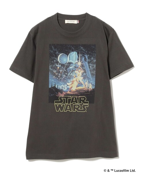 Ray BEAMS（レイビームス）の「GOOD ROCK SPEED / 別注 MOVIE Tシャツ（Tシャツ/カットソー・レディース・オフホワイト/チャコールグレー・ONE SIZE）」の16枚目の写真