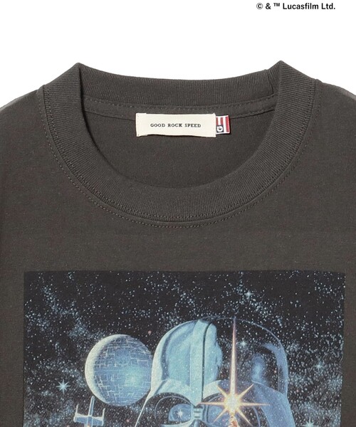 Ray BEAMS（レイビームス）の「GOOD ROCK SPEED / 別注 MOVIE Tシャツ（Tシャツ/カットソー・レディース・オフホワイト/チャコールグレー・ONE SIZE）」の17枚目の写真