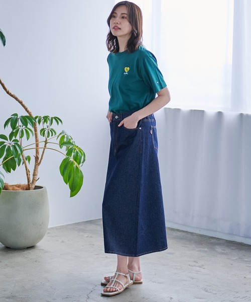 Arnold Palmer(アーノルドパーマー)の「ハートモチーフ シェア ロゴ Tシャツ(Tシャツ/カットソー・レディース・ホワイト/ブラック/グリーン・XS/LL/L/M/S)」の20枚目の写真