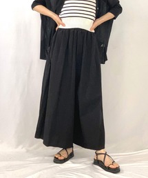 フレアワイドパンツ