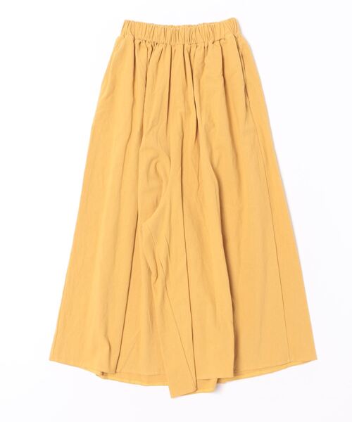 Q(キュー)の「フレアワイドパンツ(その他パンツ・レディース・ベージュ/マスタード/ブラック・MEDIUM)」の5枚目の写真