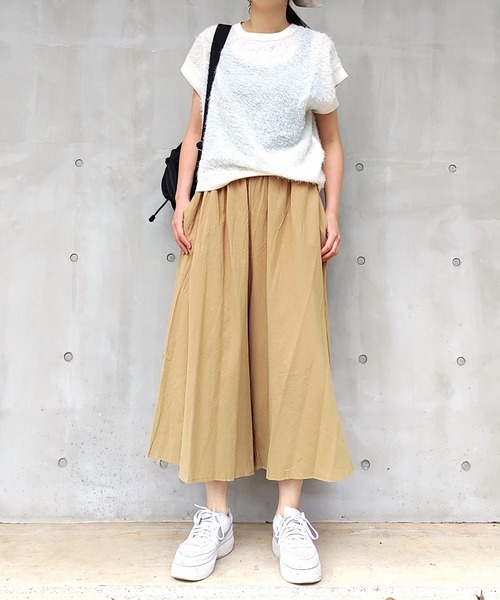 パンツ KHAITE FW24 (31454092 W4092200) C/F/W OX PLEATS HALF PANTS(S BLACK): Vintage｜THE SHOP YOHJI