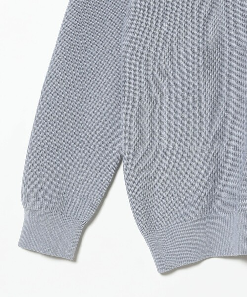 BEAMS（ビームス）の「12ゲージ リブニット ポロシャツ