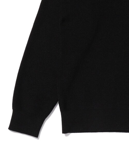 BEAMS（ビームス）の「12ゲージ リブニット ポロシャツ