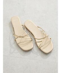 Green Parks | ・minia ペタンコラインサンダル(サンダル)