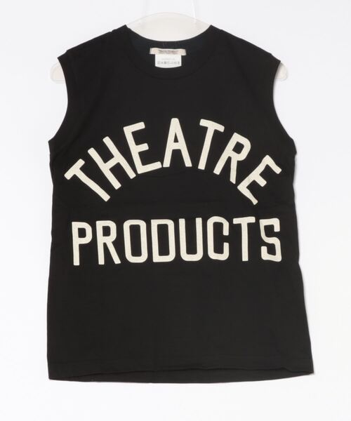 THEATRE PRODUCTS（シアタープロダクツ）の「THEATREPRODUCTSロゴプリントタンクトップ（タンクトップ・レディース・ホワイト/ブラック・FREE）」の11枚目の写真