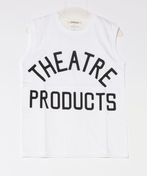 THEATRE PRODUCTS（シアタープロダクツ）の「THEATREPRODUCTSロゴプリントタンクトップ（タンクトップ・レディース・ホワイト/ブラック・FREE）」の12枚目の写真