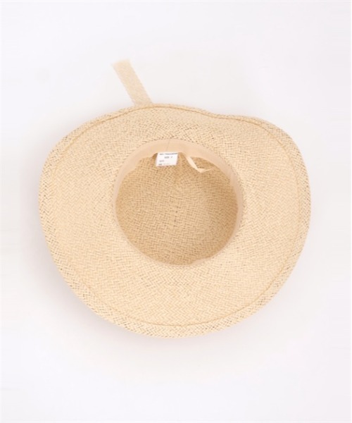 axes femme POETIQUE（アクシーズファムポエティック）の「ワイヤー入り雑材風ハット（ハット・レディース・キナリ・FREE）」の3枚目の写真