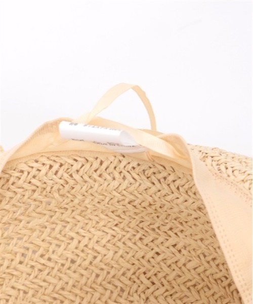 axes femme POETIQUE（アクシーズファムポエティック）の「ワイヤー入り雑材風ハット（ハット・レディース・キナリ・FREE）」の2枚目の写真