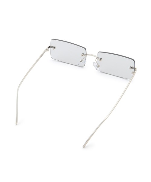 bonjour records（ボンジュールレコーズ）の「【bonjour records/ボンジュールレコード】 original Square Sunglass 1 スクエアタイプサングラス（サングラス・メンズ・ピンク/グレー・FREE）」の8枚目の写真