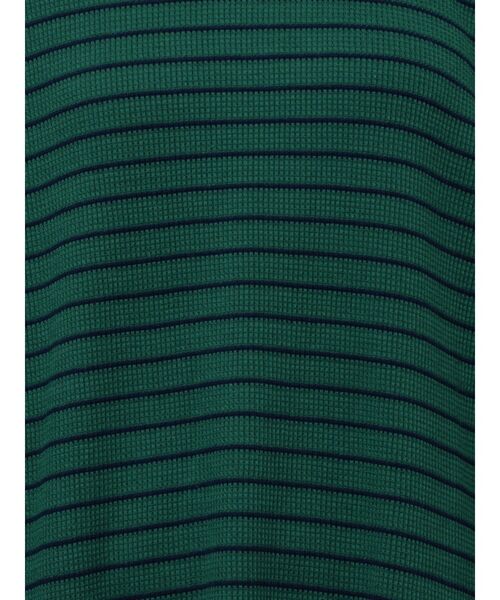 Ungrid(アングリッド)の「【WEB限定】スリーブボリュームワッフルボーダーロングスリーブTee(Tシャツ/カットソー・レディース・ネイビー/グリーン/レッド・FREE)」の9枚目の写真