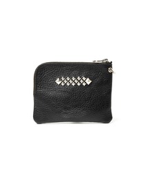 CALEE（キャリー）の「STUDS LEATHER WALLET POUCH（ポーチ