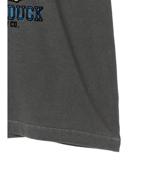 Disney(ディズニー)の「フロッキーPtフェード加工T/Donald(Tシャツ/カットソー・レディース・チャコールグレー・M/L)」の10枚目の写真