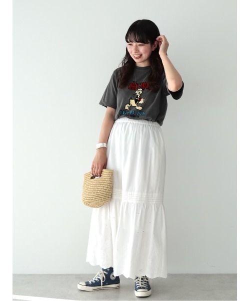 Disney(ディズニー)の「フロッキーPtフェード加工T/Donald(Tシャツ/カットソー・レディース・チャコールグレー・M/L)」の20枚目の写真
