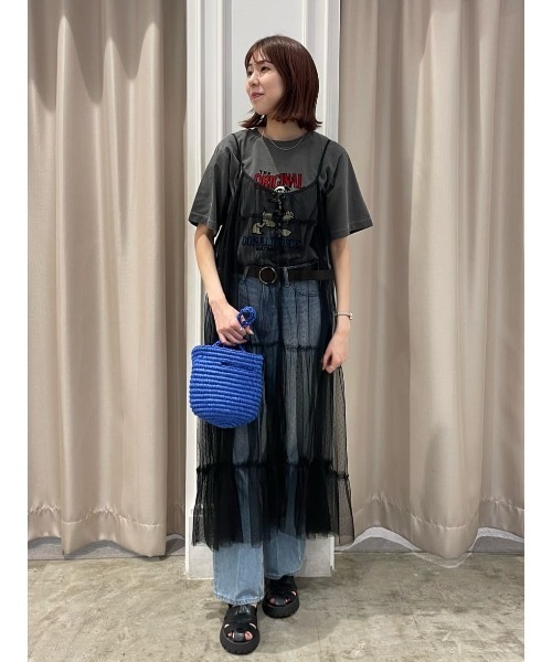 Disney(ディズニー)の「フロッキーPtフェード加工T/Donald(Tシャツ/カットソー・レディース・チャコールグレー・M/L)」の22枚目の写真