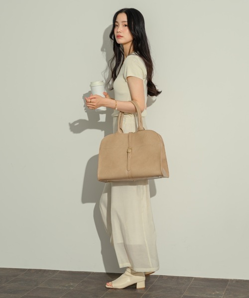 NEUNA（ヌナ）の「レイヤードシアーラップスカート（スカート・レディース・アイボリー/チャコールグレー/ブラック・FREE/SMALL）」の21枚目の写真