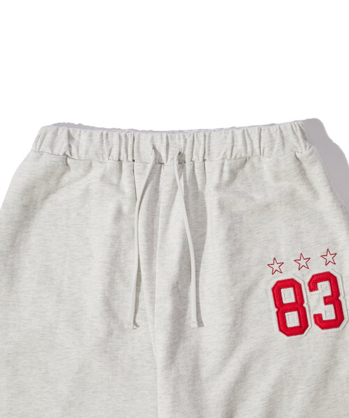 WHO'S WHO gallery（フーズフーギャラリー）の「ナンバリングスウェパン /セットアップ対応可（スウェットパンツ・レディース・ブラック/ライトグレー/ネイビー/グレー/カーキ・FREE）」の14枚目の写真