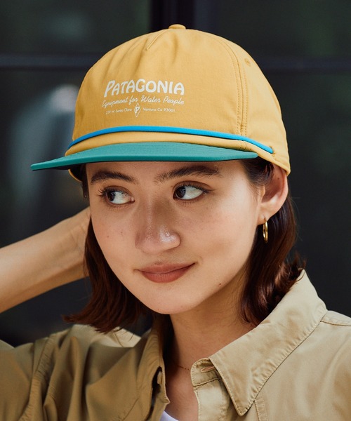 patagonia（パタゴニア）の「Patagonia/パタゴニア MERGANZER HAT キャップ（キャップ・メンズ・ライトブルー/オレンジ/イエロー/グレー・FREE）」の4枚目の写真
