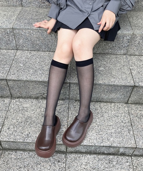 AS KNOW AS plus（アズノゥアズプラス）の「厚底バックオープンサボ（サンダル・レディース・ブラック/ブラウン・M/L）」の15枚目の写真