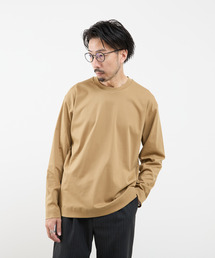 MEN'S MELROSE | シルケットスムースクルーネックロングスリーブTシャツ(Tシャツ/カットソー)