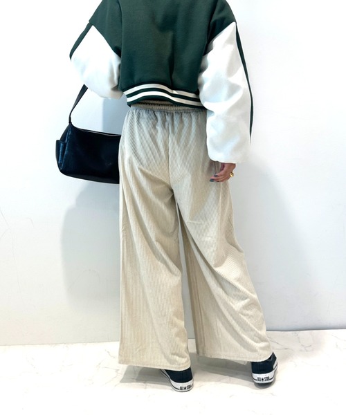CECIL McBEE(セシルマクビー)の「カットコールワイドパンツ(その他パンツ・レディース・ブラウン/ブラック/グレー/カーキ/グレイッシュベージュ/アイボリー・LARGE/MEDIUM)」の9枚目の写真